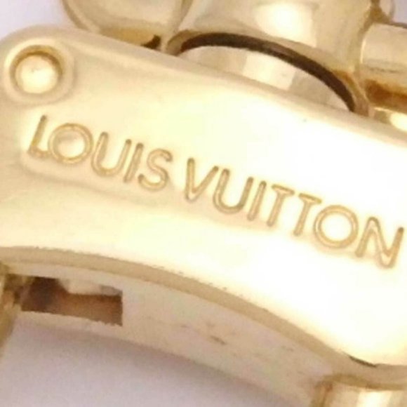 Auth Louis Vuitton Damier Azur Illustre Keyring - Picture 11 of 14